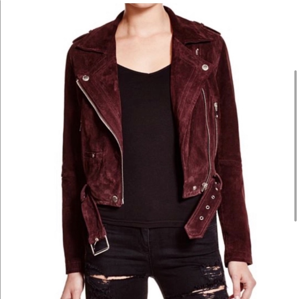 NWT Blank NYC Suede Moto Zip Biker Chic Leather Jacket✨Blogger Favorite✨